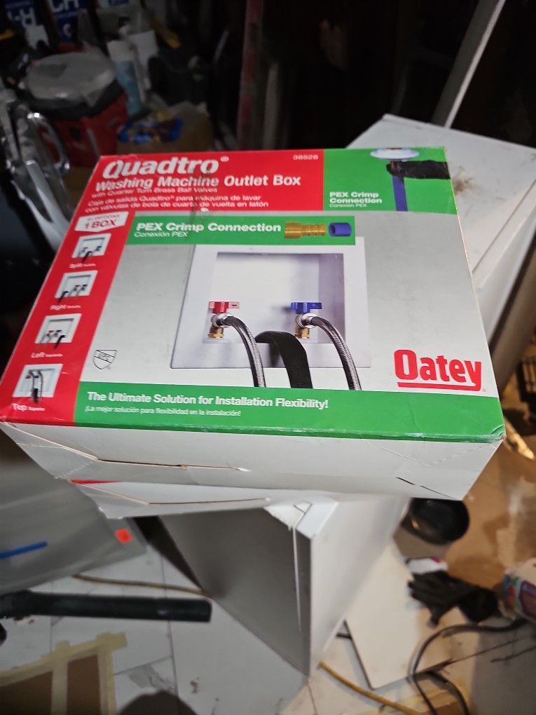 Washing Machi Outlet Box For PEX CONNECTION