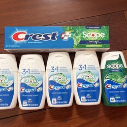 Crest toothpaste $10 for all