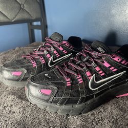 Black And Pink Nike P-6000