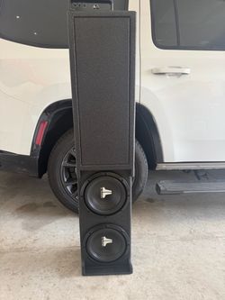 2 10" jl audio subs & kenwood amp