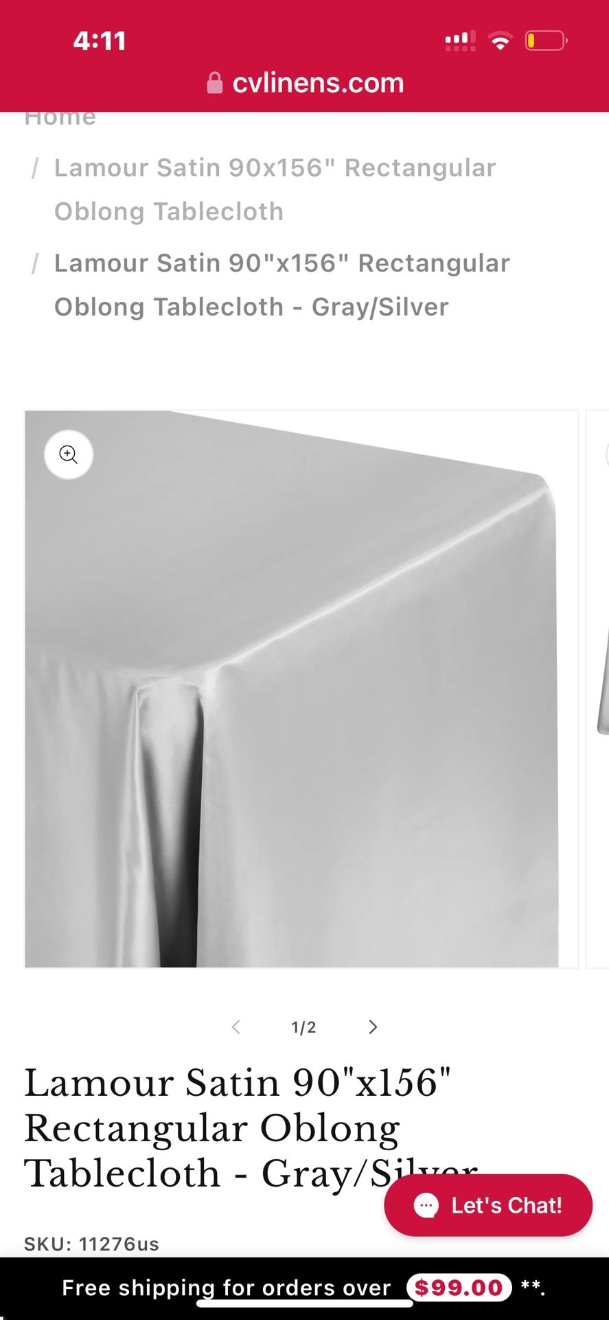 USED event Tablecloths