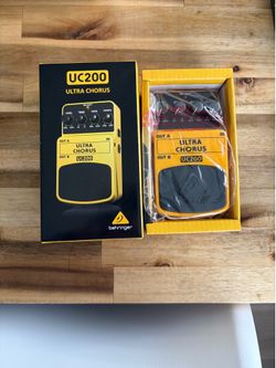 UC200 chorus pedal