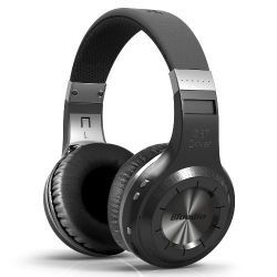 Bluetooth Wireless Headphone Stereo Play With TF/FM/Aux-in 57mm Driver Speaker Deep Distortion-free Bass Rechargeable Battery