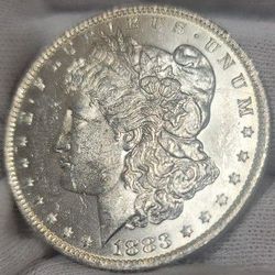 1883 Morgan Silver Dollar BU "O" Mint