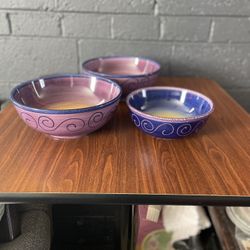 Fusina Hand Painted Bowls 