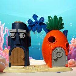 Imaginex SpongeBob SquarePants Bikini Bottom Playset Squidward House No Figures