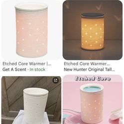 Scentsy Warmer (Etched Core) 