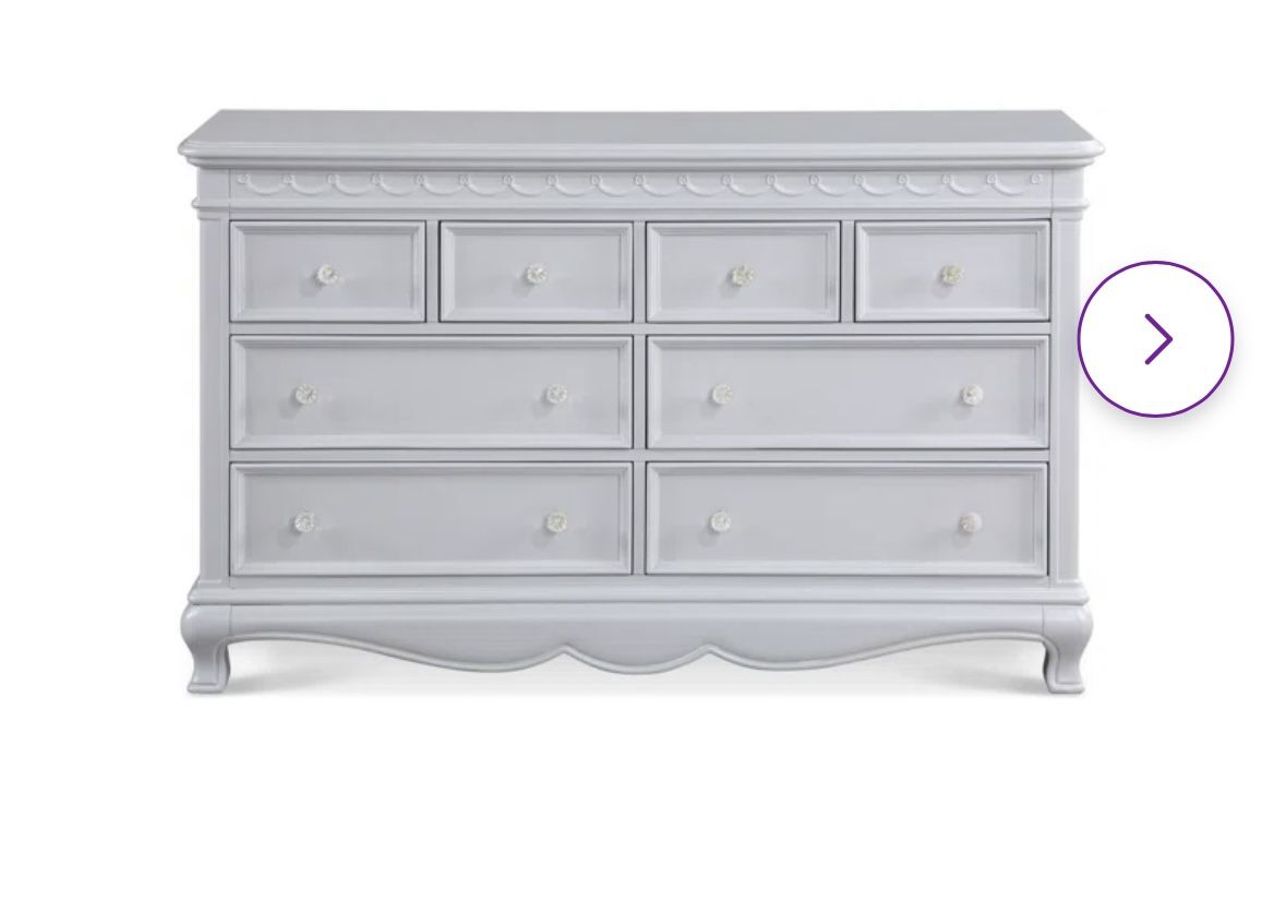 Baby Cache Adelina 8 Drawer Double Dresser