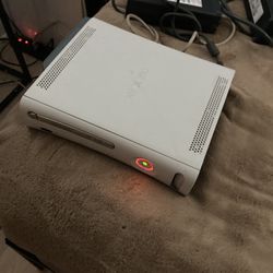 Xbox 360 For Parts With Hard Drive And Power Supply