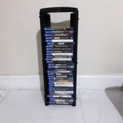 32 Ps4/Ps5 Games And Stand