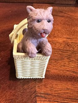 Wizard Of Oz Dorothy’s Dog Toto In Basket