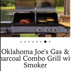 Oklahoma Joe’s Gas And Charcoal With Smoker Grill