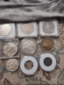 Lote de monedas de plata RARAS