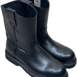 Steel Toe Work Boots -botas De Trabajo En Piel 