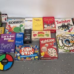 Various Board games/Card Games/Puzzle