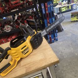 60v Flexvolt Chainsaw Dewalt 