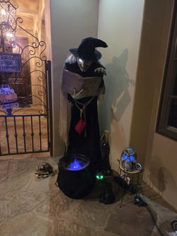 Witch And Cauldren