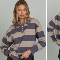 Gold Hinge Rugby Long Sleeve 