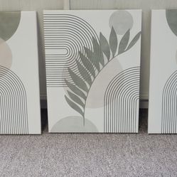 Sage Green Cavas Boho 3 piece 