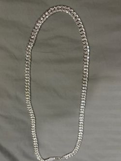 925 cuban diamond cut