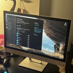 HP Pavilion 24 inch touchscreen all in one computer