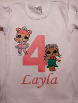 Lol Surprise Doll Birthday Shirt