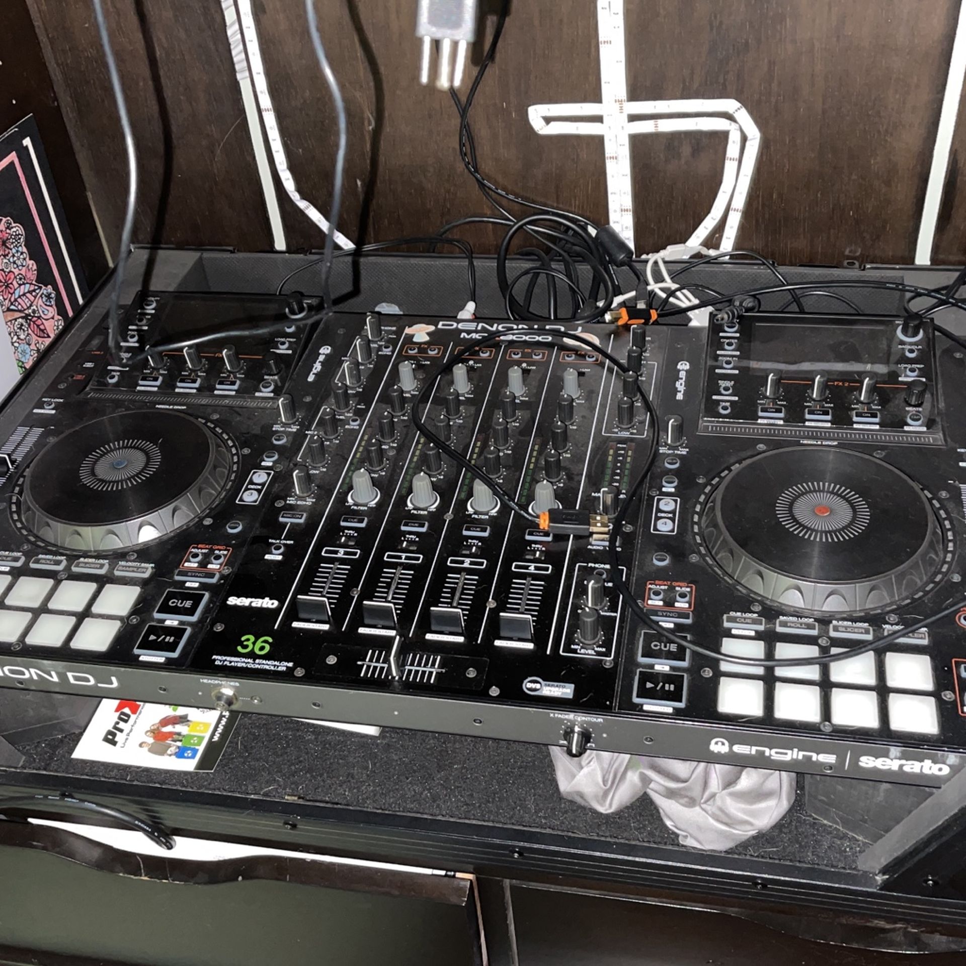 Denon MCX8000 W/ Flight Case
