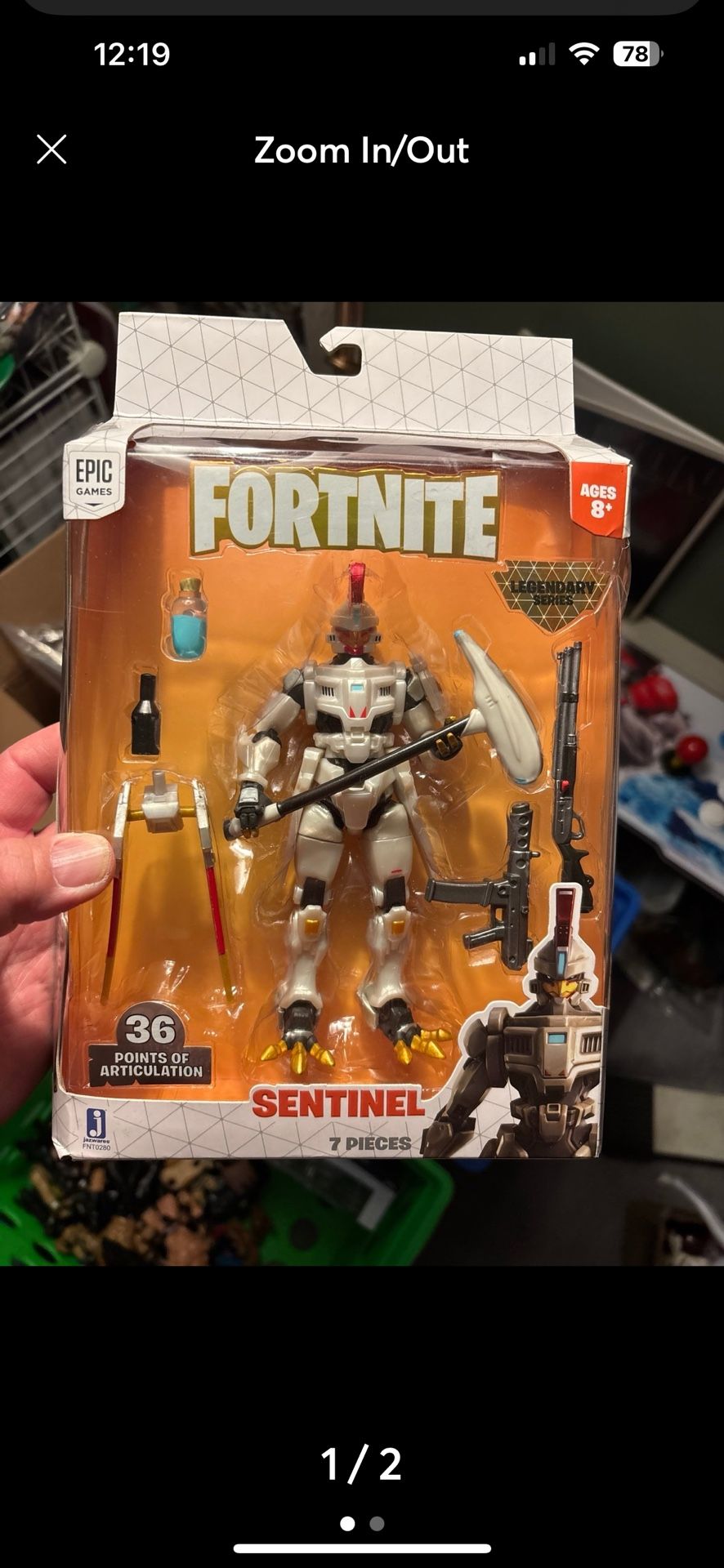 FORTNITE Sentinel LEGENDARY SERIES 6” ACTION FIGURE by Jazwares EPIC GAMING NIP