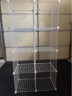Wire storage cubes
