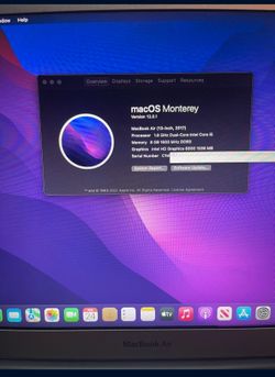 MacBook Air 13” 2017