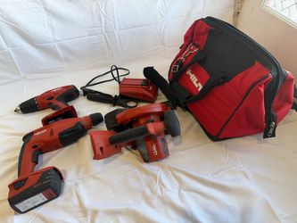 Hilti Cordless Tool Set with Bag