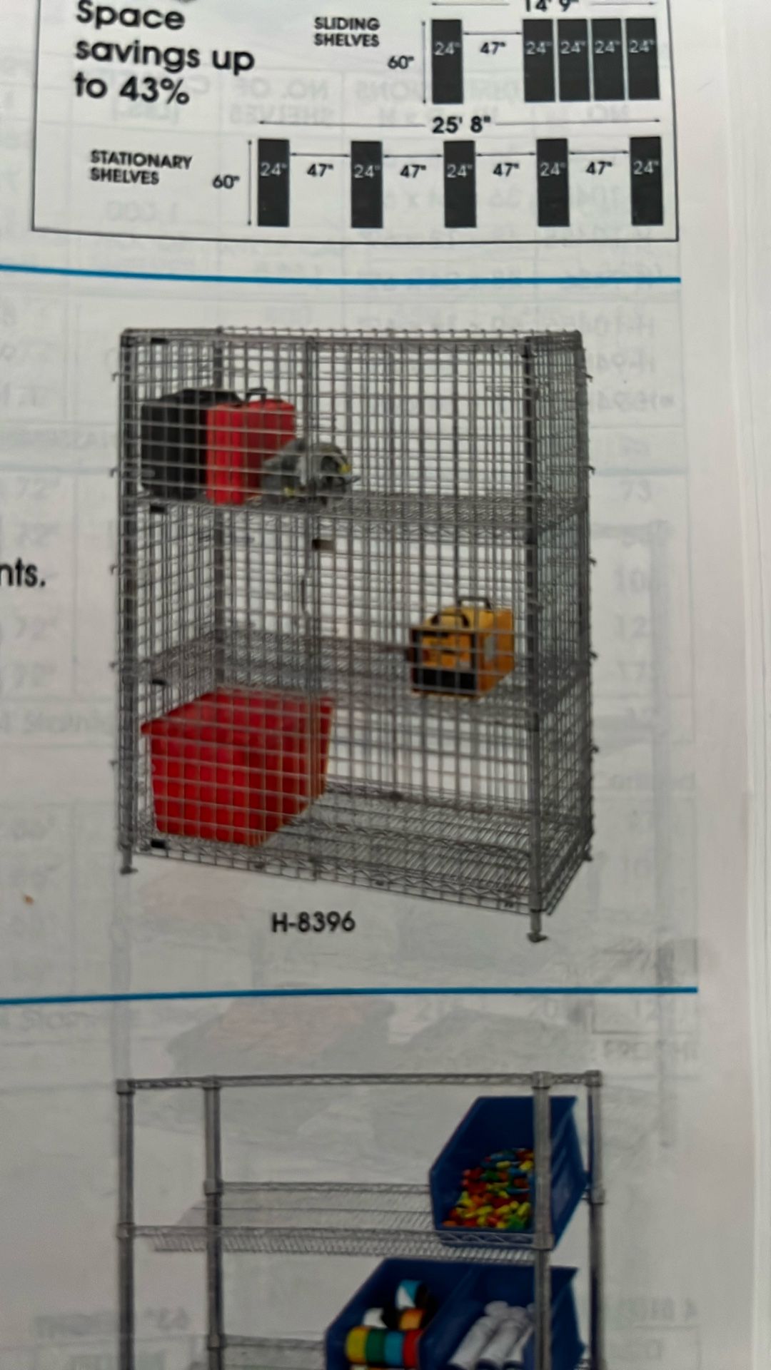 Wire Security Cage Original Price $800+