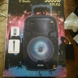 Portable Speaker.  Big.  New. 