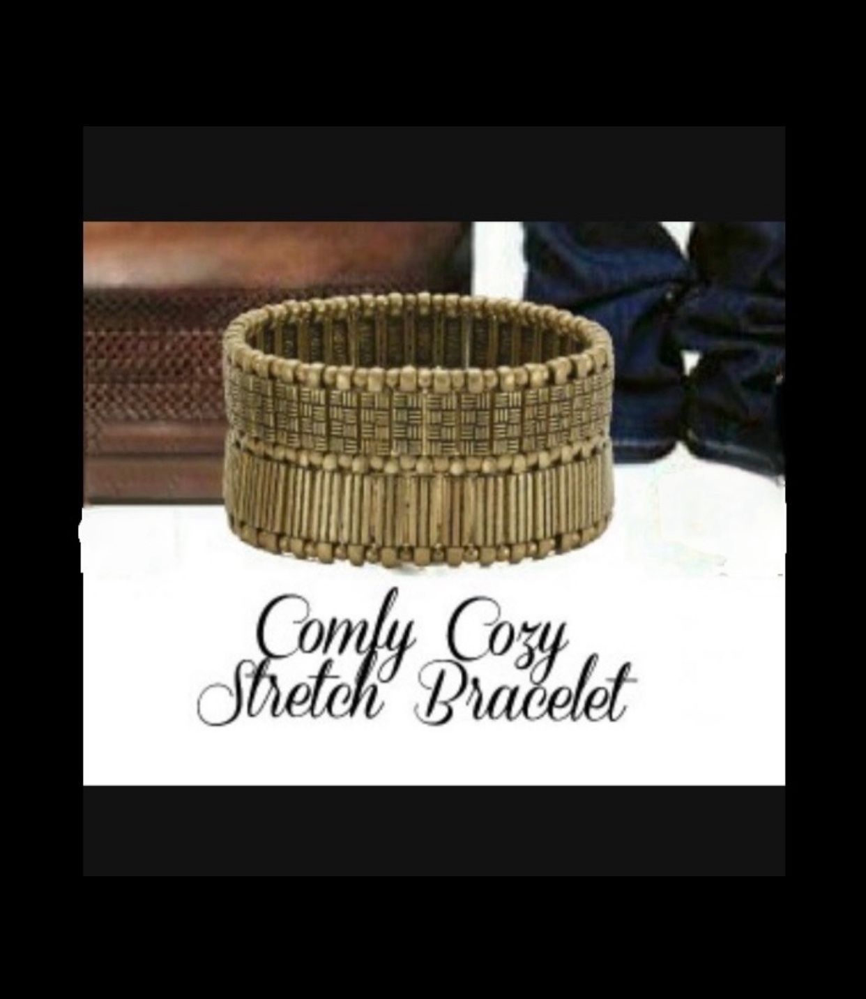 BOHO Antique Brass Bracelet / Earrings / Ring size 6