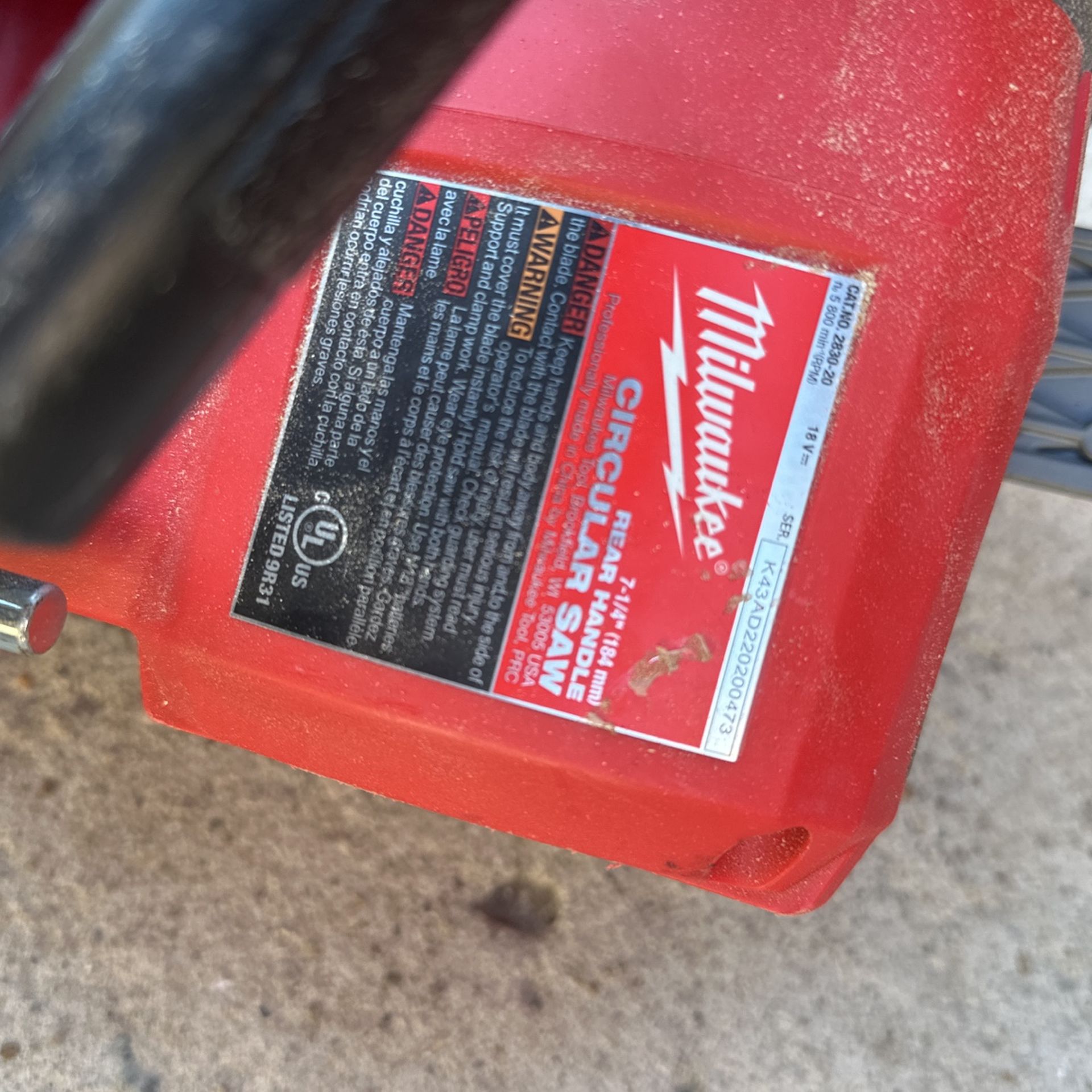 Milwaukee 283020 Circular Saw for Sale in Los Angeles, CA OfferUp