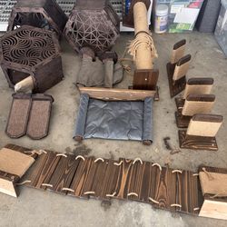 Custom Wooden Cat Playground/Indoor Climb Set