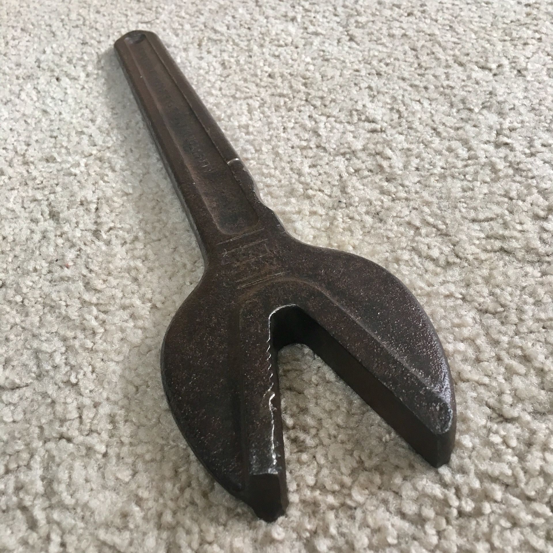 Vintage Roebling Alligator Wrench No. 3 - Pat. 1898 - Trenton NJ - VERY RARE!!