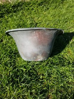 Vintage Copper Flower Pot Inserts 