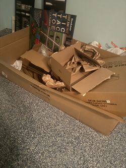 Free boxes and packing paper