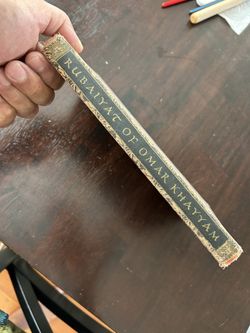 Antique Book, titled Rubaiyat Of Omar Khayyam