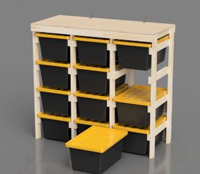 Custom Tote Rack