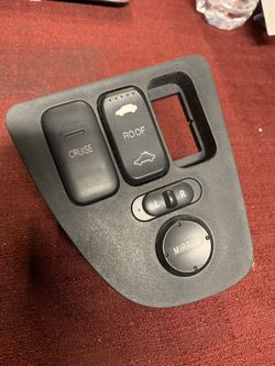 2002 2003 2004 2005 2006 Acura RSX DC5 Cruise Controls Sunroof Moonroof Control Button Side Mirror Switch