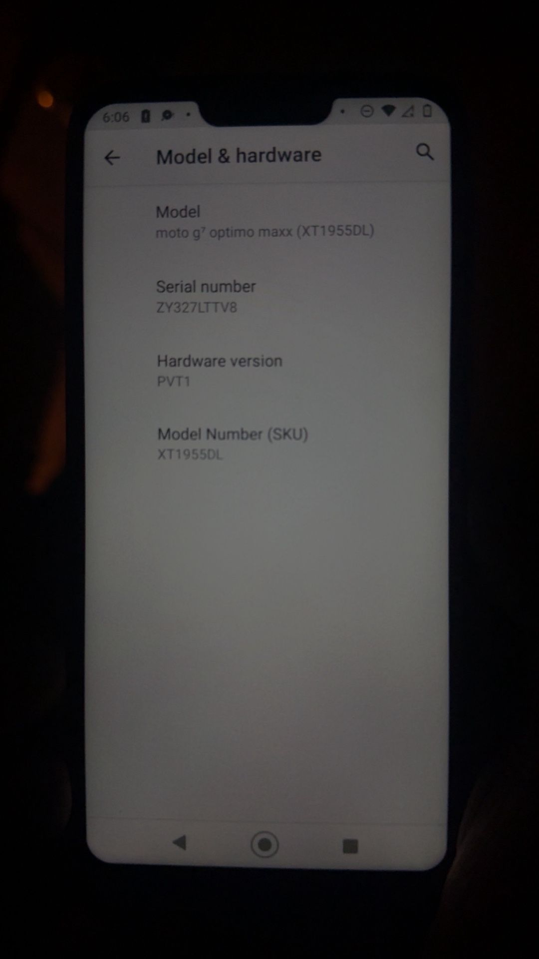 Motorola Moto G7 Power