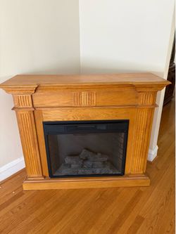 Electric fireplace mantle Twin Star