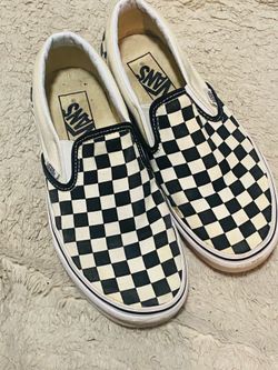 Checkered Vans