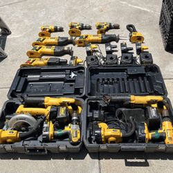 Lot Of Older Dewalt Tools