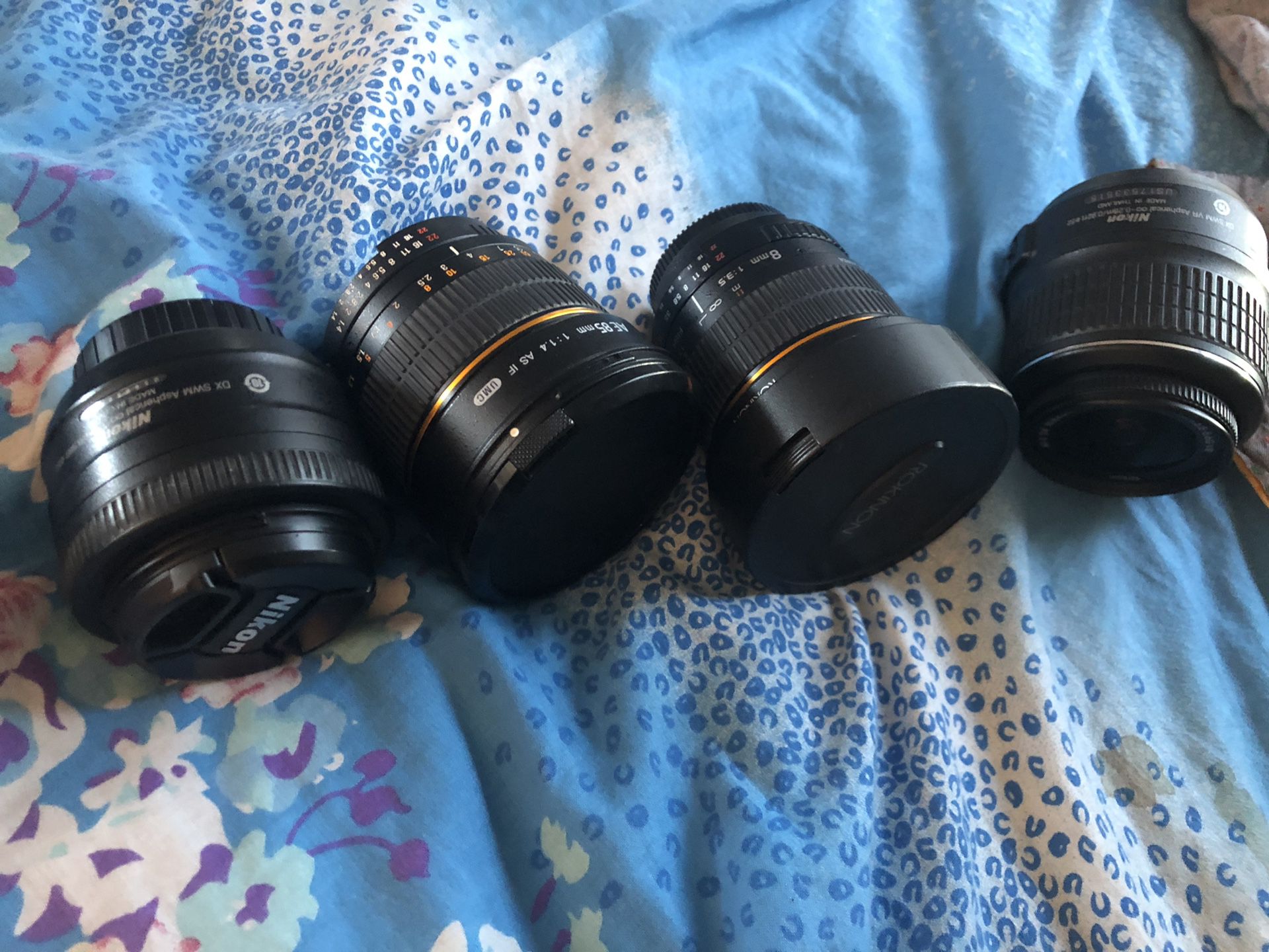 Nikon lenses (sell or trade)