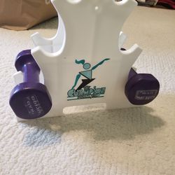 New Plastic Dumbbell Stand