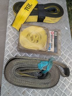 3 tow straps