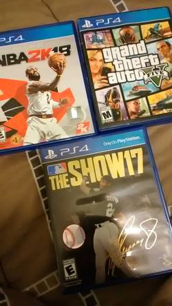 3 ps4 games
